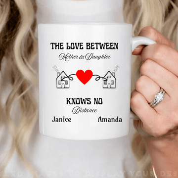 Love Between Mother & Daughter (Personalized) 11 oz. & 15 oz Mug