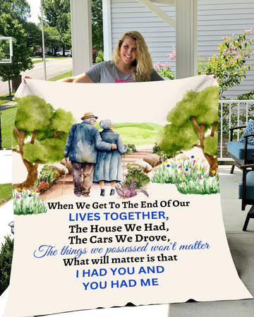 When We Get To The End (blue)... Blankets