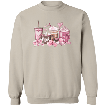 Valentine Coffee Crewneck Sweatshirt