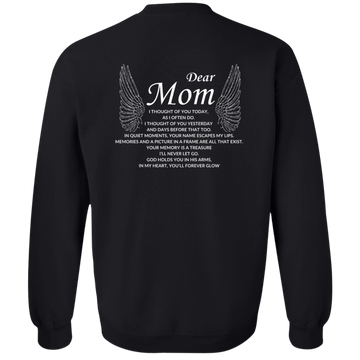 Dear Mom Crewneck Sweatshirt