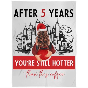 After 5 Years Fleece Blanket