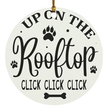 Up on The Rooftop Ornament