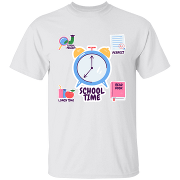 School Time Youth 100% Cotton T-Shirt