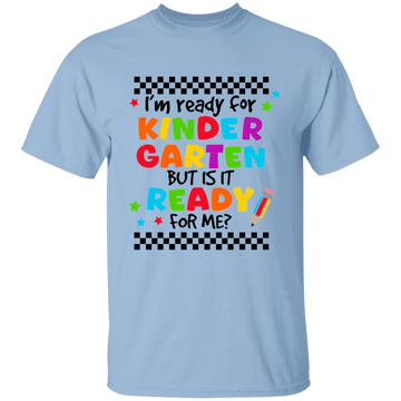 I'm Ready for Kindergarten Youth 100% Cotton T-Shirt