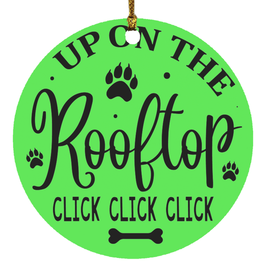 Up on The Rooftop Ornament