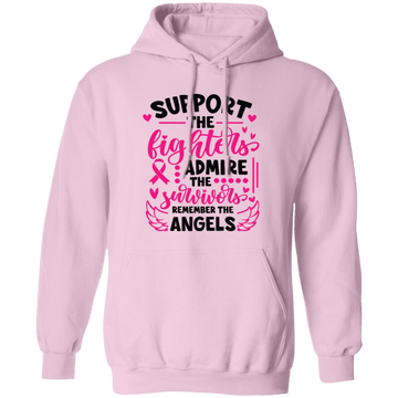 Support the Fighters Pullover Hoodie