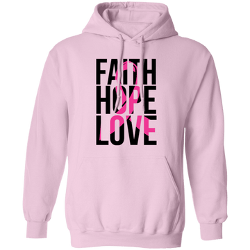 Faith, Hope, Love Pullover Hoodie