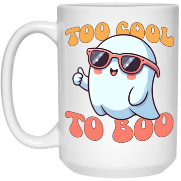 Too Cool To Boo 15oz Mug