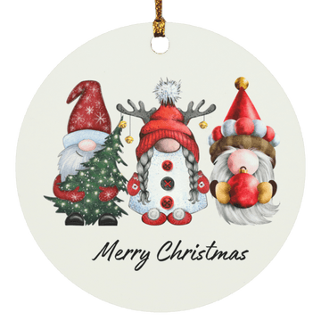 Christmas Gnomes Ornament