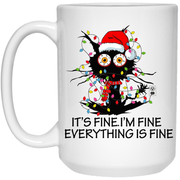 I'm Fine 15 oz Mug