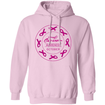 Breast Cancer Awareness Pullover Hoodie