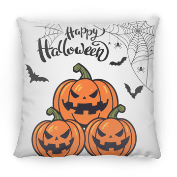 Happy Halloween Medium Square Pillow