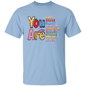 You are brave Youth 100% Cotton T-Shirt