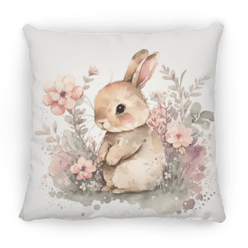 Easter Bunny Medium Square Pillow