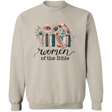 Women of the Bible Crewneck Pullover Sweatshirt