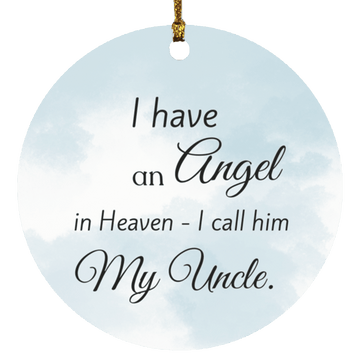 I have an Angel (Uncle) Ornament