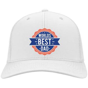 World's Best Dad Twill Cap