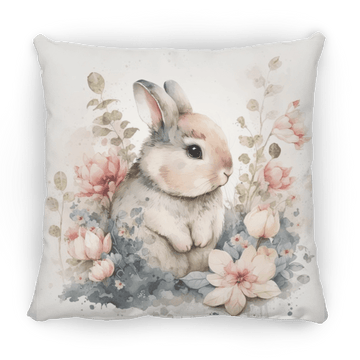 Easter Bunny Medium Square Pillow
