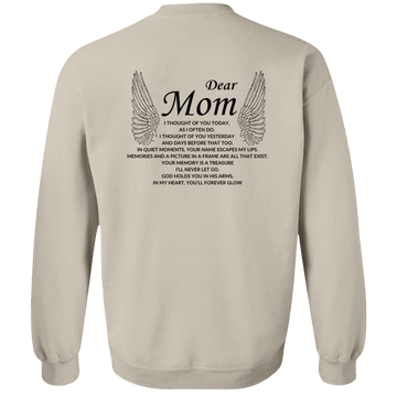 Dear Mom Crewneck Sweatshirt