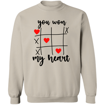 You Won My Heart Crewneck Sweatshirt