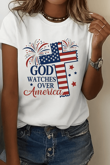God watches over America