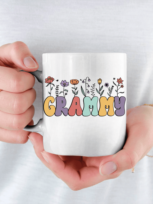 Grammy White 15oz Mug - Perfect Gift for Grandmothers - forallmylove39