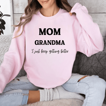 Mom & Grandma Crewneck Sweatshirt