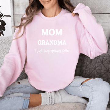 Mom & Grandma Crewneck Sweatshirt
