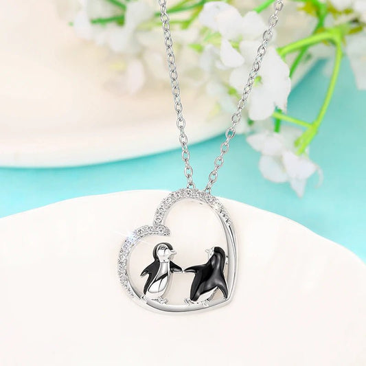 Penguin Pendant Necklace
