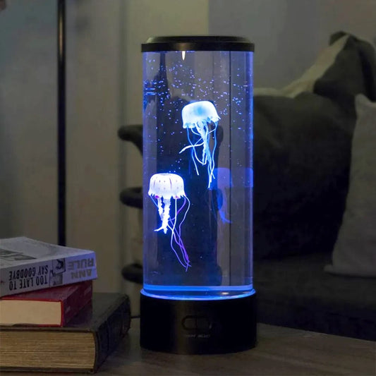 Jellyfish Aquarium LED Lamp - Jellyfish Aquarium Lamp - forallmylove39