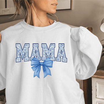 Mama Blue Ribbon Shirt
