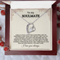 To My Soulmate- Forever Love Necklace
