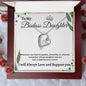 To My Badass Daughter - Forever Love Necklace