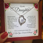 To My Daughter - Forever Love Necklace
