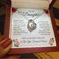 To My Daughter - Forever Love Necklace