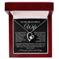 To My Beautiful Wife - Forever Love Necklace