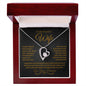 To My Beautiful Wife - Forever Love Necklace
