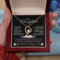 To My Daughter Love Mom - Forever Love Necklace