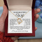 To My Beautiful Wife - Forever Love Necklace