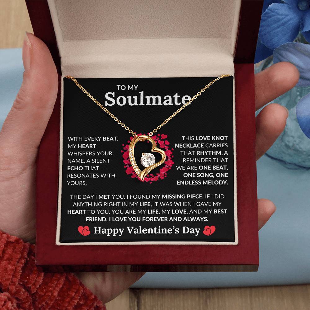 To My Soulmate - Forever Love Necklace