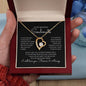 To My Beautiful Soulmate - Forever Love Necklace