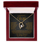 To My Beautiful Wife - Forever Love Necklace