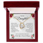 To My Daughter - Forever Love Necklace