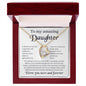 To My Amazing  Daughter - Forever Love Necklace