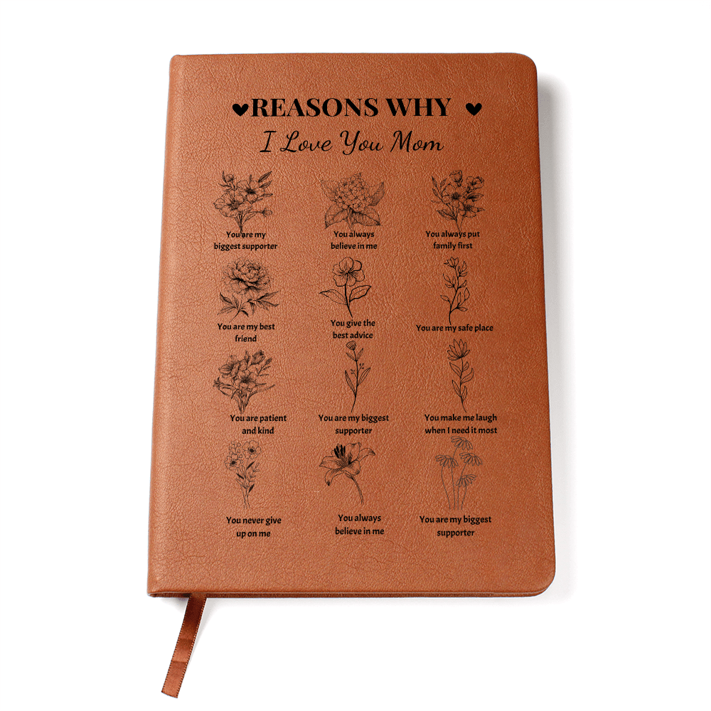 Reasons Why I Love you Mom- Graphic Journal