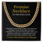 To The Man I Love - Cuban Link Necklace