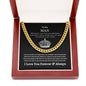 To My Man - Cuban Link Necklace
