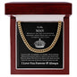 To My Man - Cuban Link Necklace