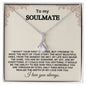 To My Soulmate - Alluring Beauty Necklace
