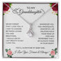 To My Granddaughter - Alluring Beauty Necklace